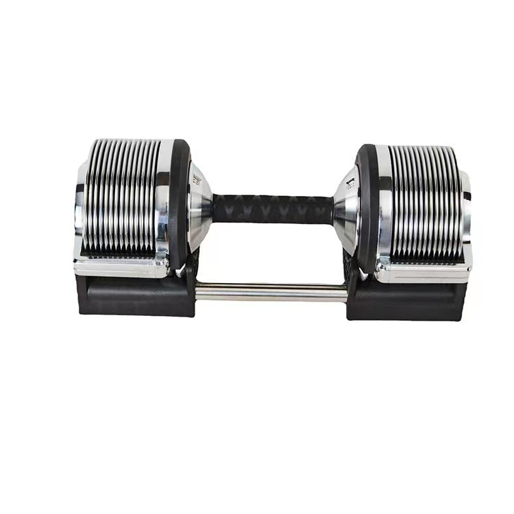 Adjustable Dumbbell Pair 40Kg - 2023 Deti Fitness Machine Gym Home