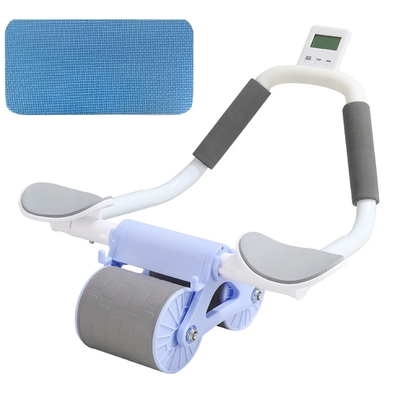 Ab Roller Wheel With Elbow Support - Elbow Support Auto Rebound Ab Roller