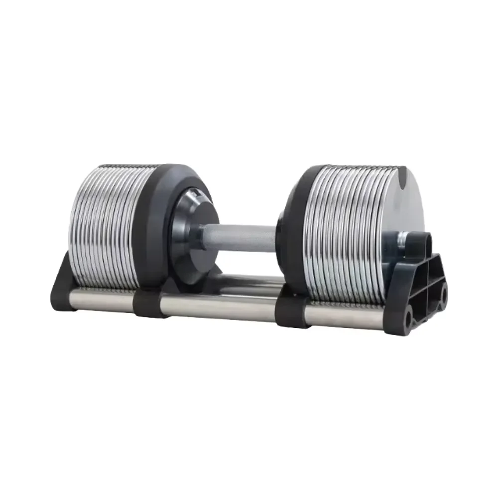 Adjustable Dumbbell Pair 40Kg - Adjustable Steel Dumbbell Set for Home