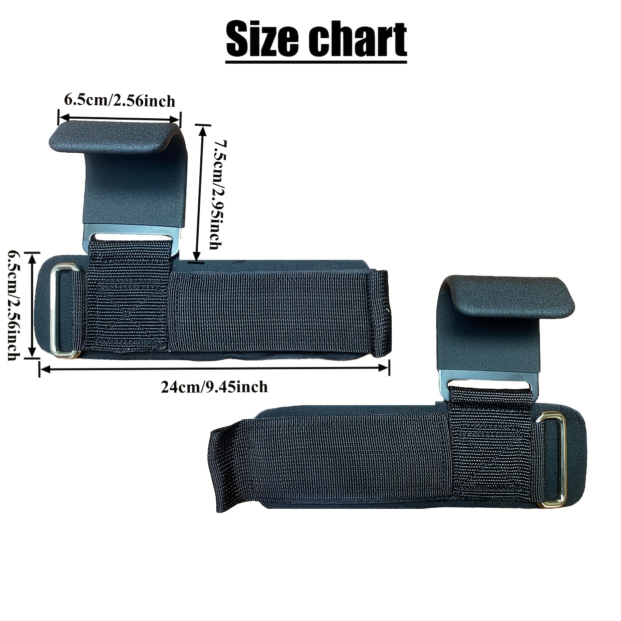 Weight Lifting Hook Grips With - Wrist Wraps Weightlifting Support ulasan dan harga