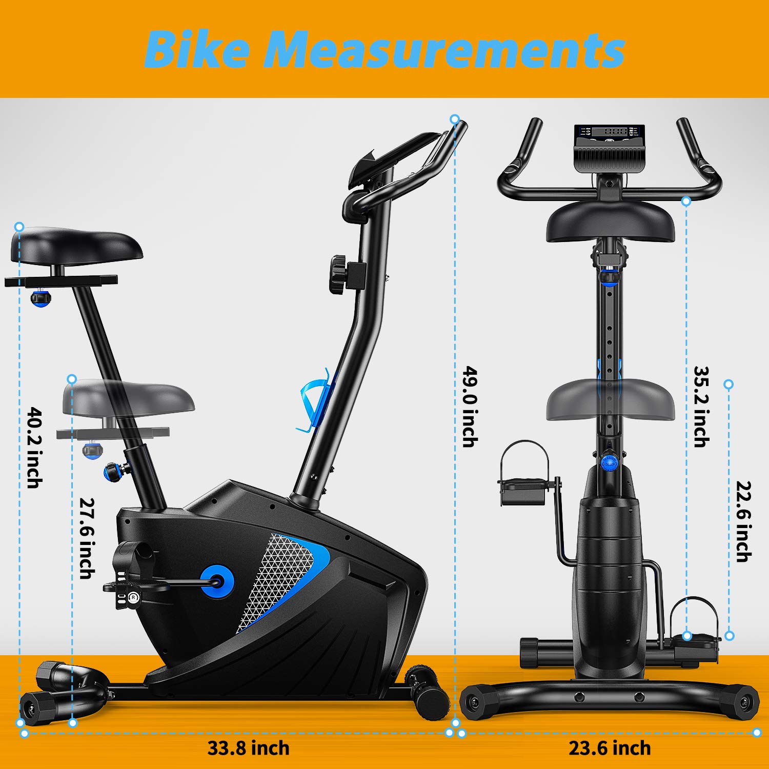 Adjustable Magnetic Resistance - Exercise Bike Magnetic Resistance ulasan dan harga