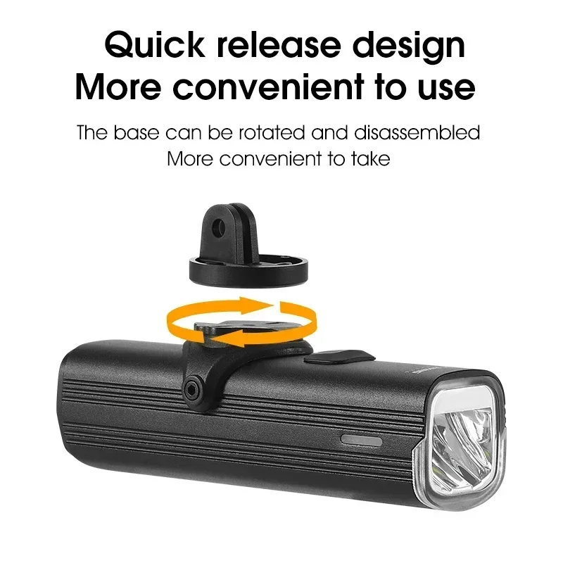 WEST BIKING Bicycle Quick Rele - Rechargeable Bicycle Headlight 1000 Lumen ulasan dan harga