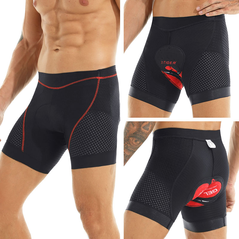 X-Tiger Cycling Shorts Upgrade - Padded Cycling Shorts 5D Gel ulasan dan harga