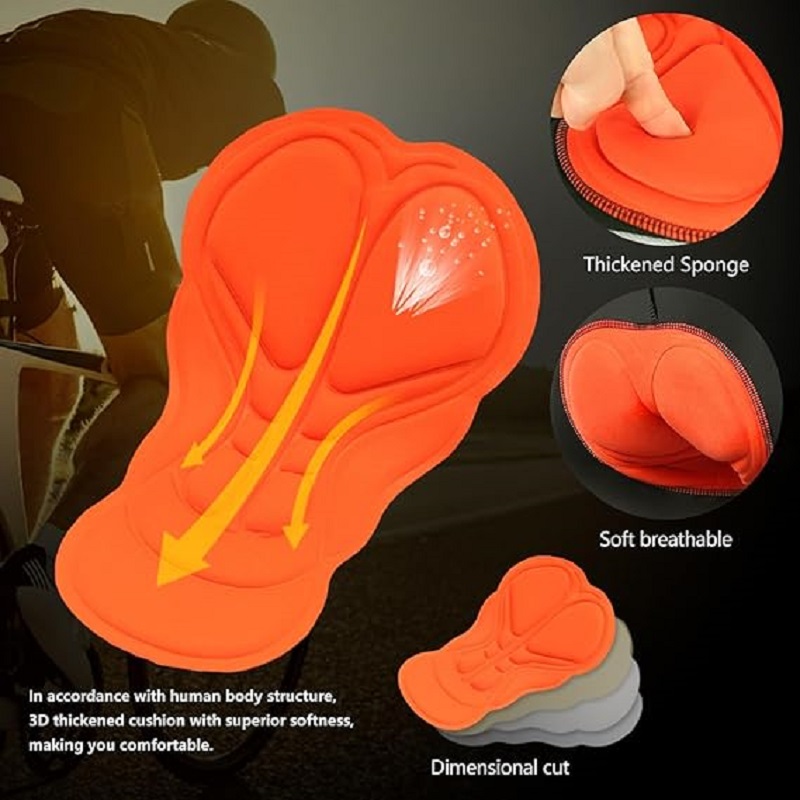 MIEYCO Breathable Cycling Unde - Padded Cycling Shorts 5D Gel ulasan dan harga