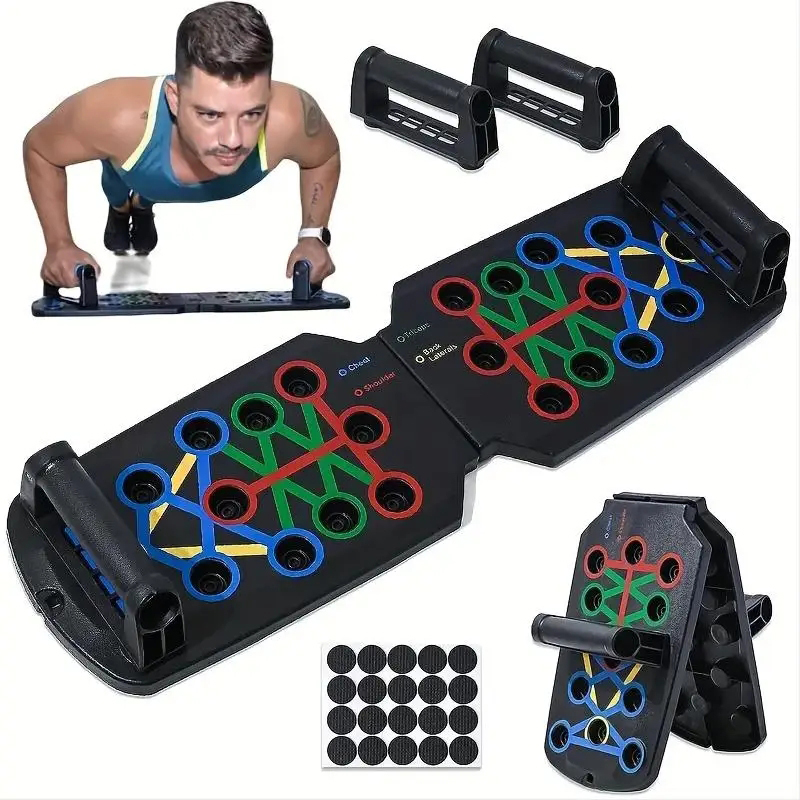 Portable Multifunctional Push- - Push Up Board Foldable Multi Function ulasan dan harga