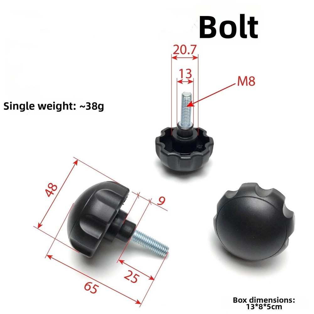 4PC Lightweight Screw Knob Thu - Fitness Equipment ulasan dan harga