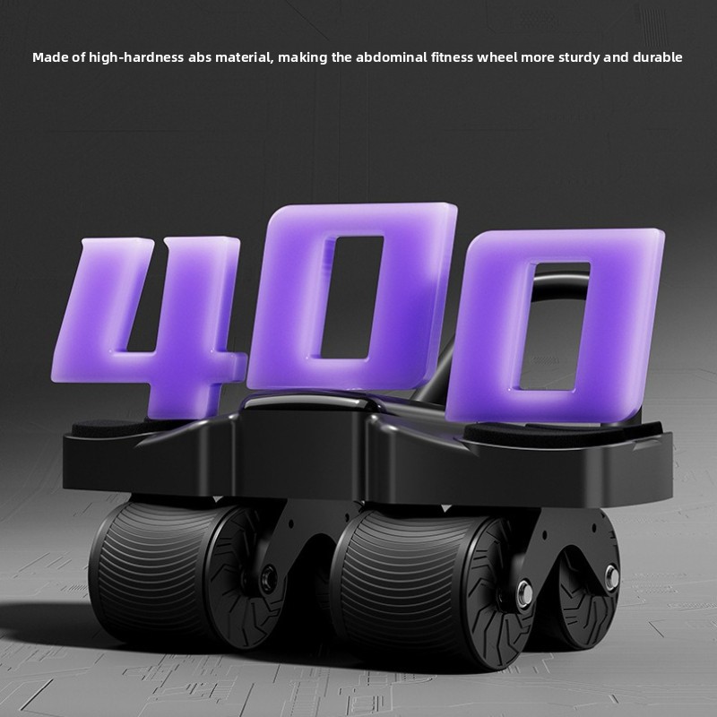 Auto Rebound Four Wheel Ab Rol - Ab Roller Wheel With Elbow Support ulasan dan harga