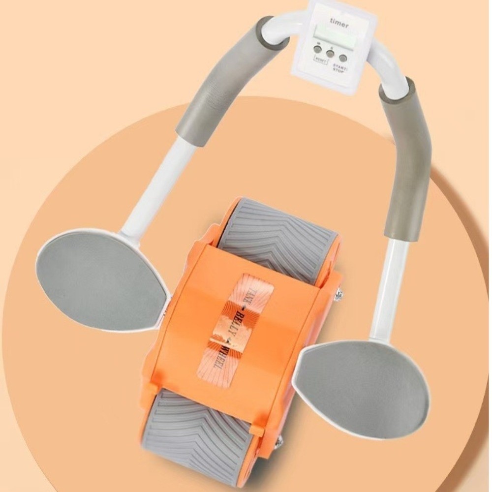 Steel ABS Automatic Rebound Ab - Ab Roller Wheel With Elbow Support ulasan dan harga
