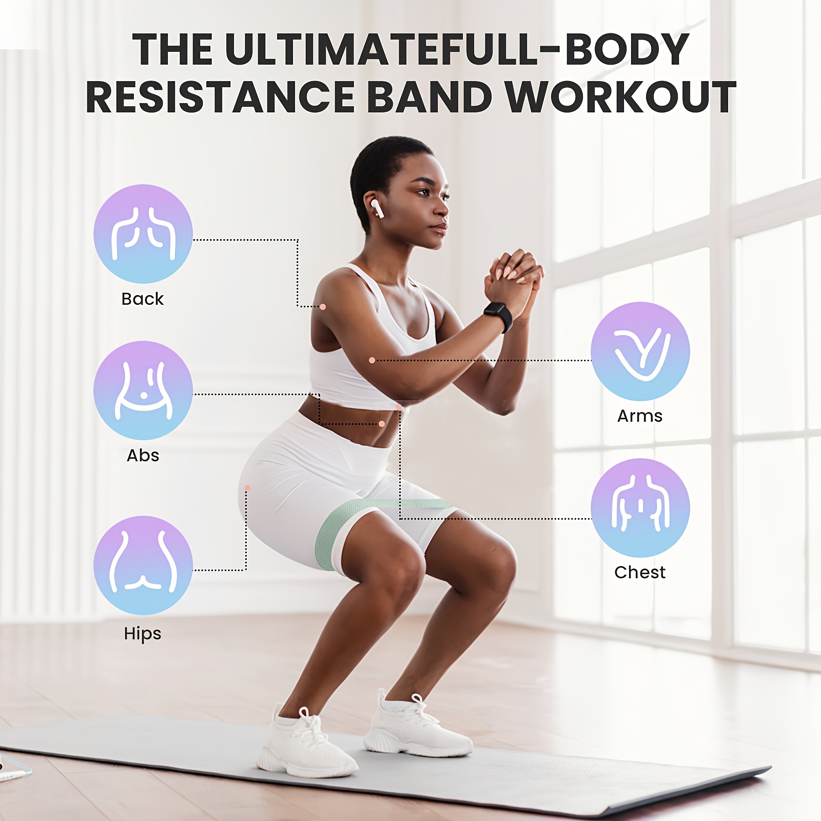 Fitness Resistance Bands with  - Pilates Bar Kit With Resistance Bands ulasan dan harga