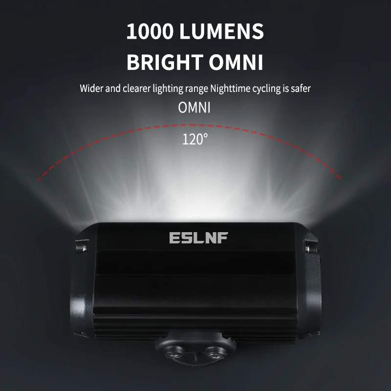 ESLNF 1000 Lumen USB Rechargea - Rechargeable Bicycle Headlight 1000 Lumen ulasan dan harga