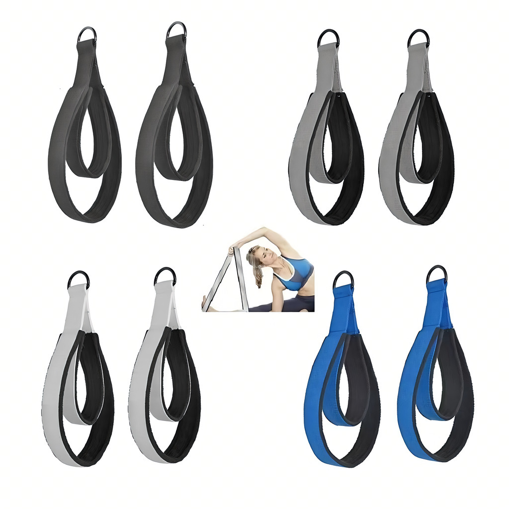 Double Ring Elastic Yoga Pilat - Pilates Bar Kit With Resistance Bands ulasan dan harga