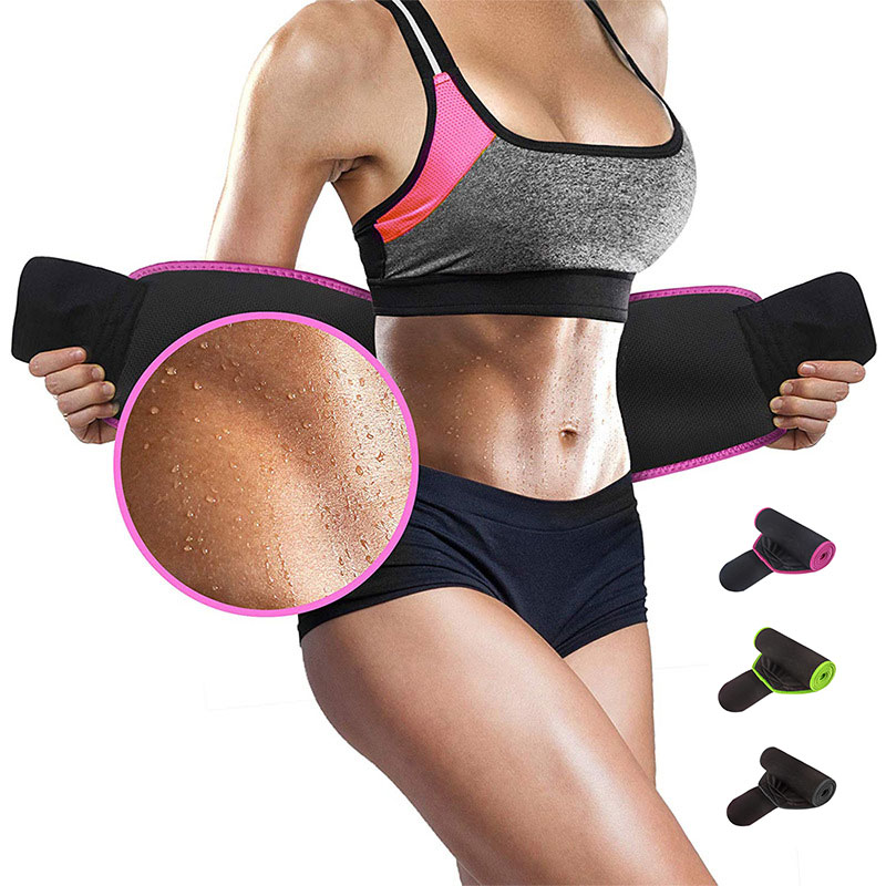 1PC Waist Trimmer Belt Weight  - Sweat Waist Trainer Belt Neoprene ulasan dan harga