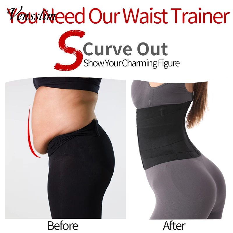 Vensslim Waist Trainer Cincher - Sweat Waist Trainer Belt Neoprene ulasan dan harga
