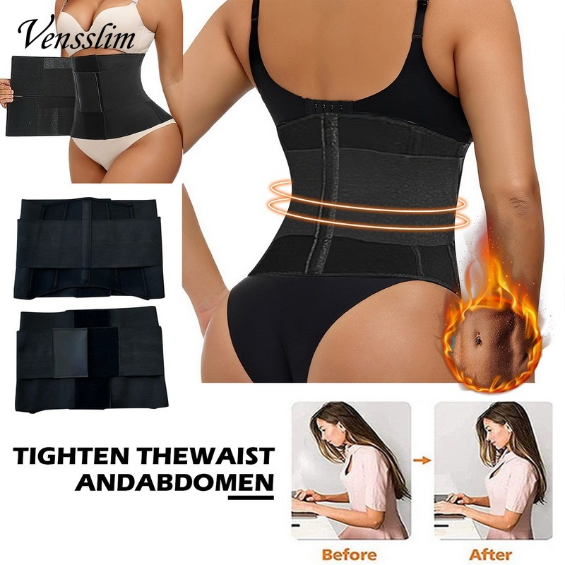 Vensslim Waist Trainer Cincher - Sweat Waist Trainer Belt Neoprene ulasan dan harga