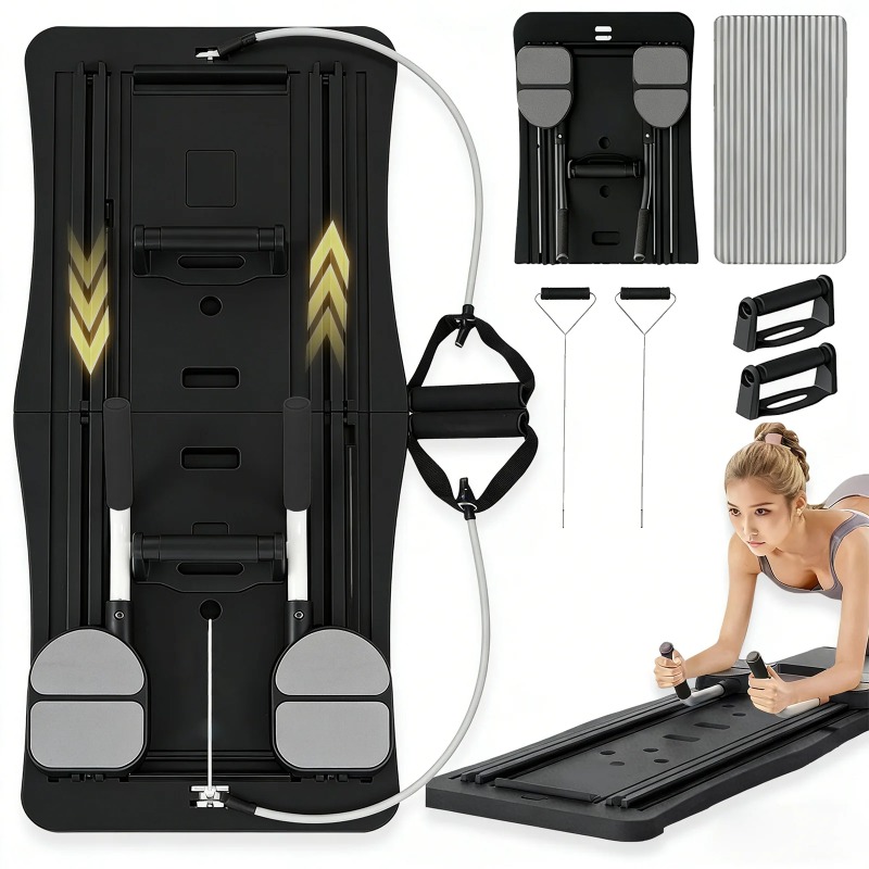 Multi-Functional Ab Workout Bo - Ab Roller Wheel With Elbow Support ulasan dan harga