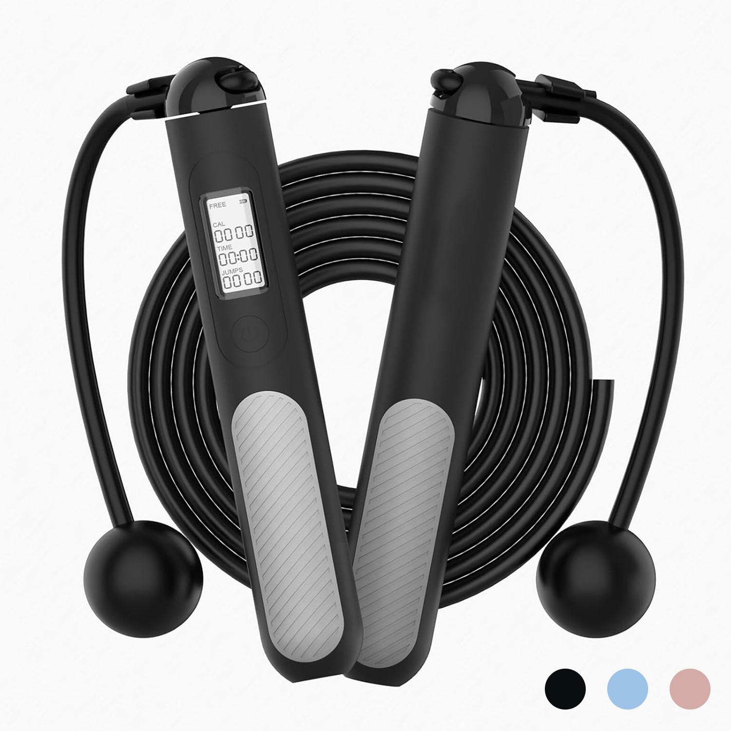 2-in-1 Smart Digital Weighted  - Smart Jump Rope Digital Counter ulasan dan harga