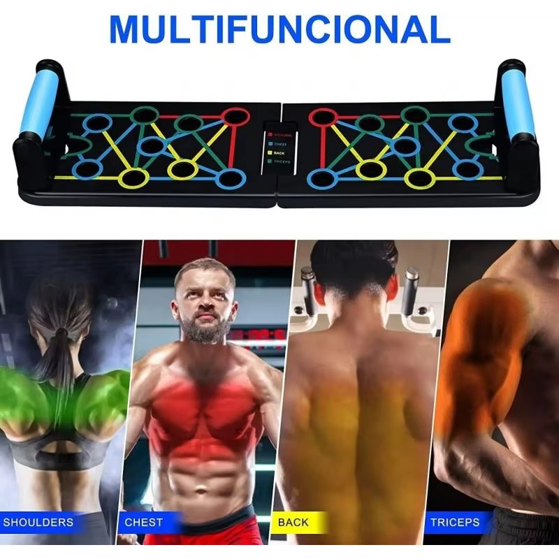 Multifunctional Foldable Exerc - Push Up Board Foldable Multi Function ulasan dan harga