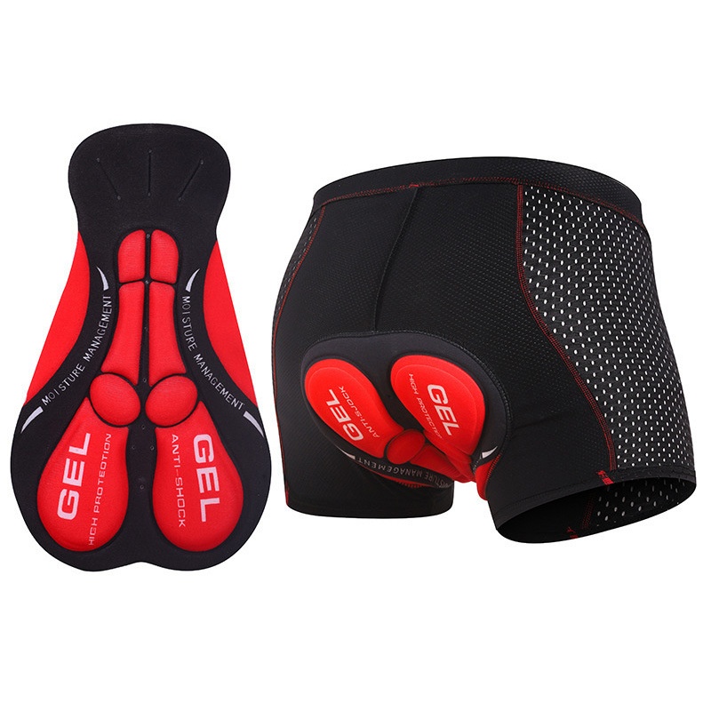 OFFBONDAGE Cycling Shorts Men  - Padded Cycling Shorts 5D Gel ulasan dan harga