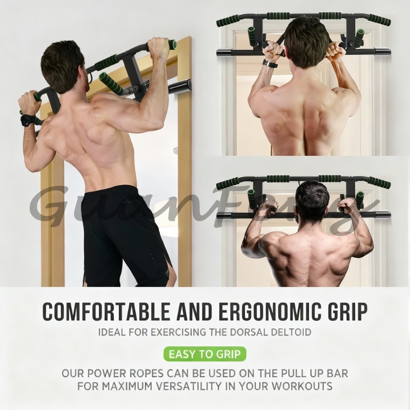 Door Frame No‑Screw Pull‑Up Ch - Door Pull Up Bar No Screw ulasan dan harga