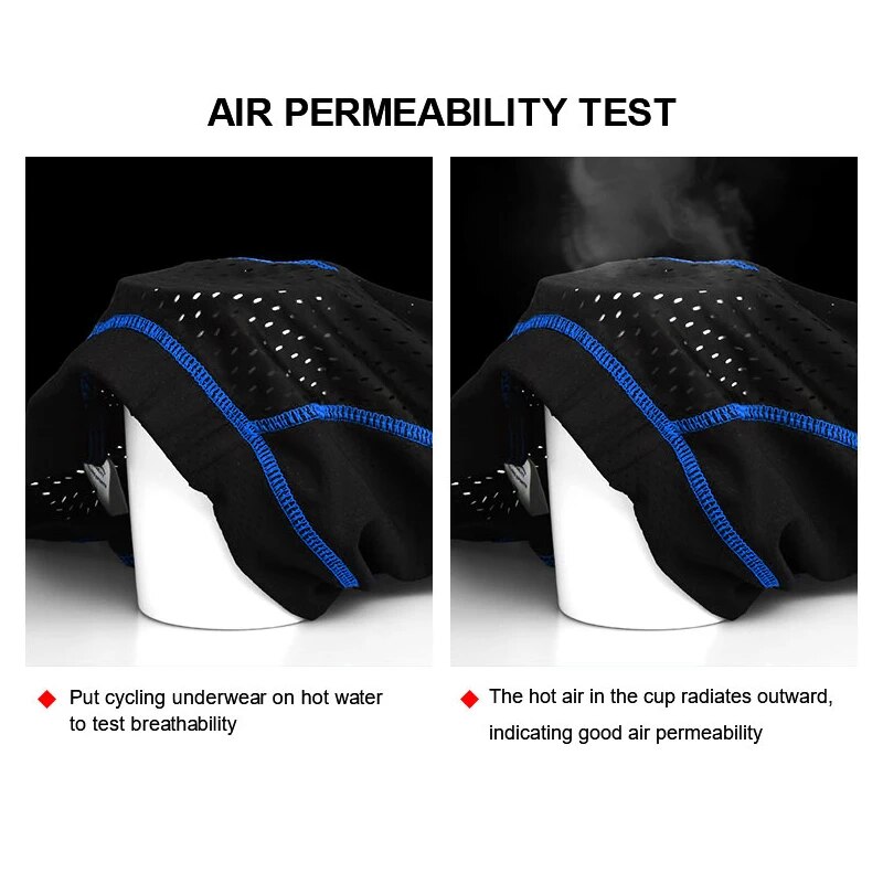 X-TIGER Men's Cycling Underwea - Padded Cycling Shorts 5D Gel ulasan dan harga