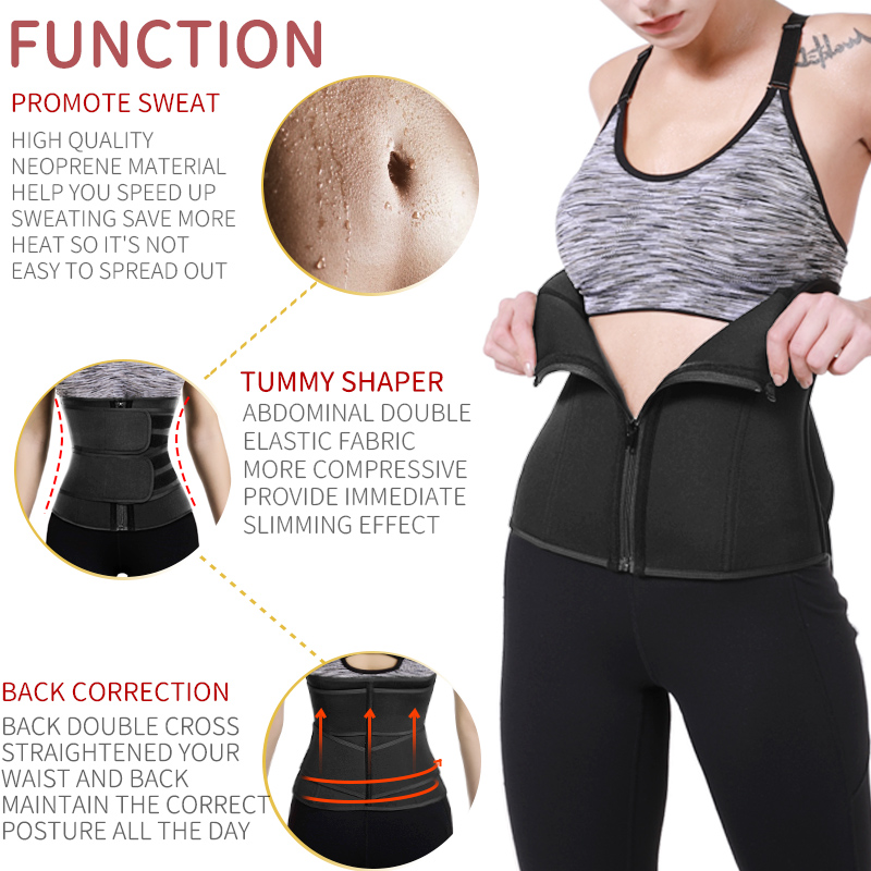 Waist Trainer Neoprene Sweat S - Sweat Waist Trainer Belt Neoprene ulasan dan harga