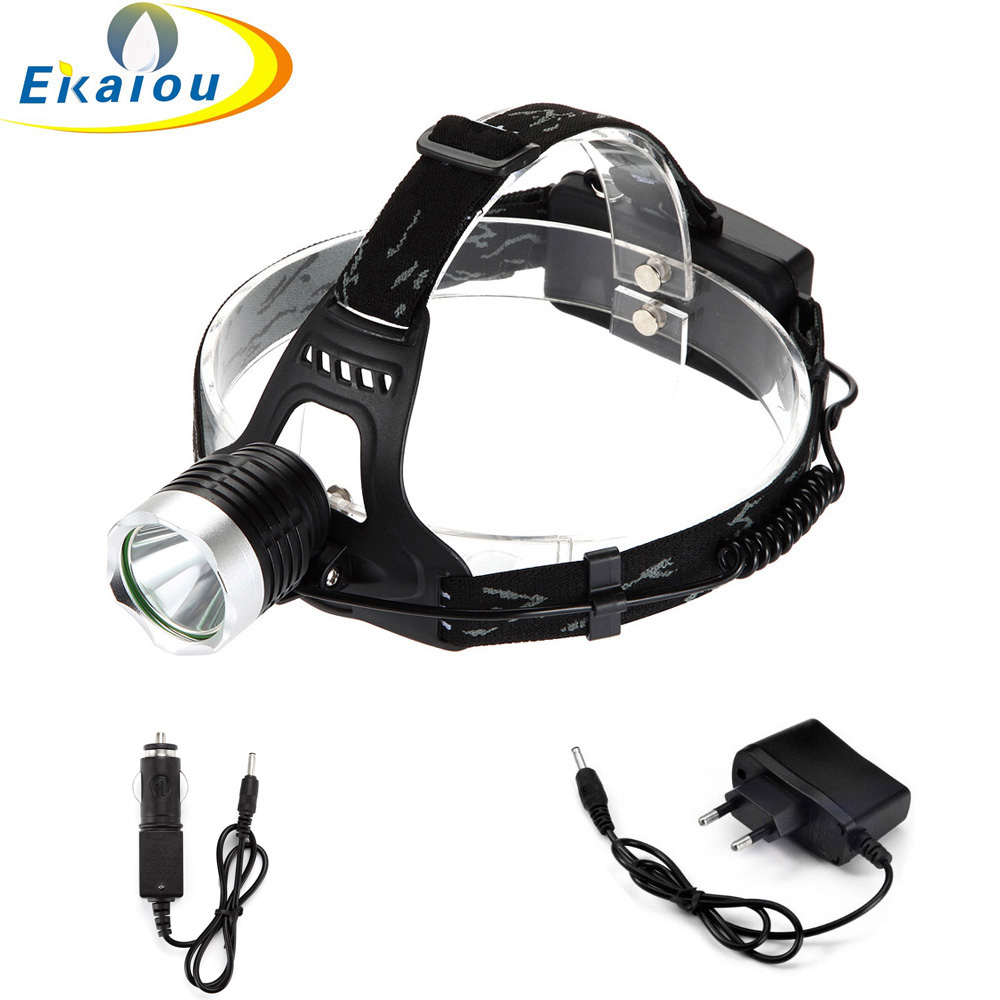Hot T6 LED Headlamp Bicycle Li - Rechargeable Bicycle Headlight 1000 Lumen ulasan dan harga