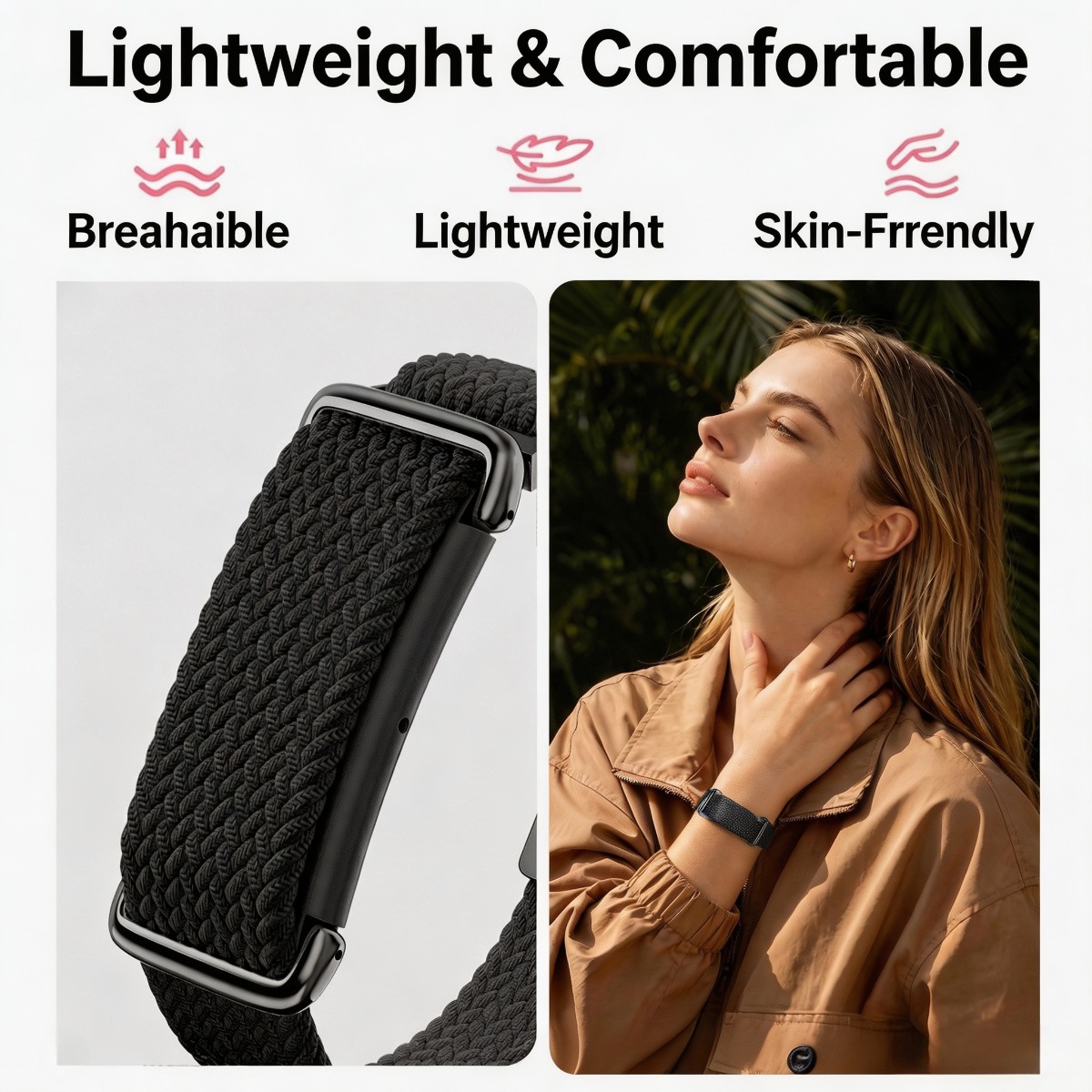 Nylon Magnetic Wristband & Arm - Resistance Bands Set With Handles ulasan dan harga