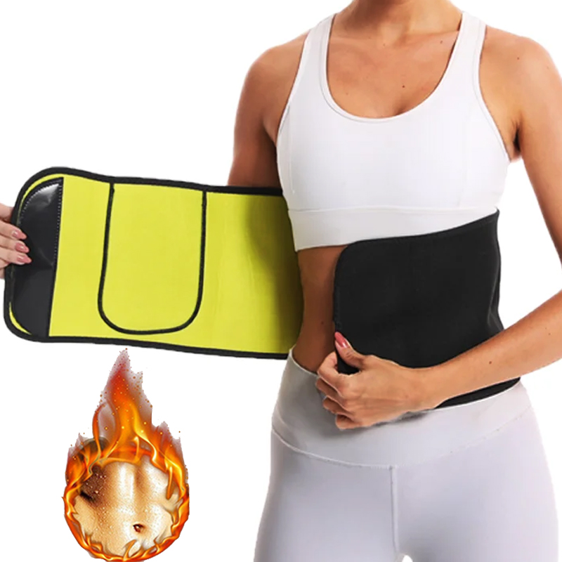 Women Waist Trimmer Belt Slim  - Sweat Waist Trainer Belt Neoprene ulasan dan harga