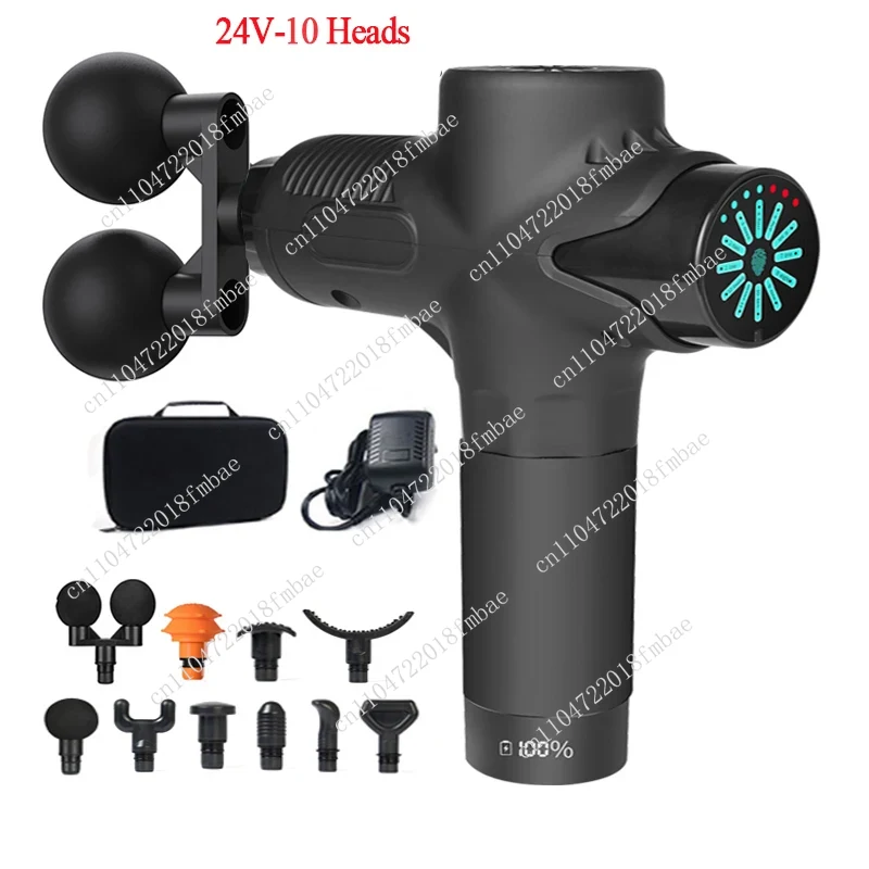 24V professional hot and cold  - Electric Massage Gun Deep Tissue ulasan dan harga
