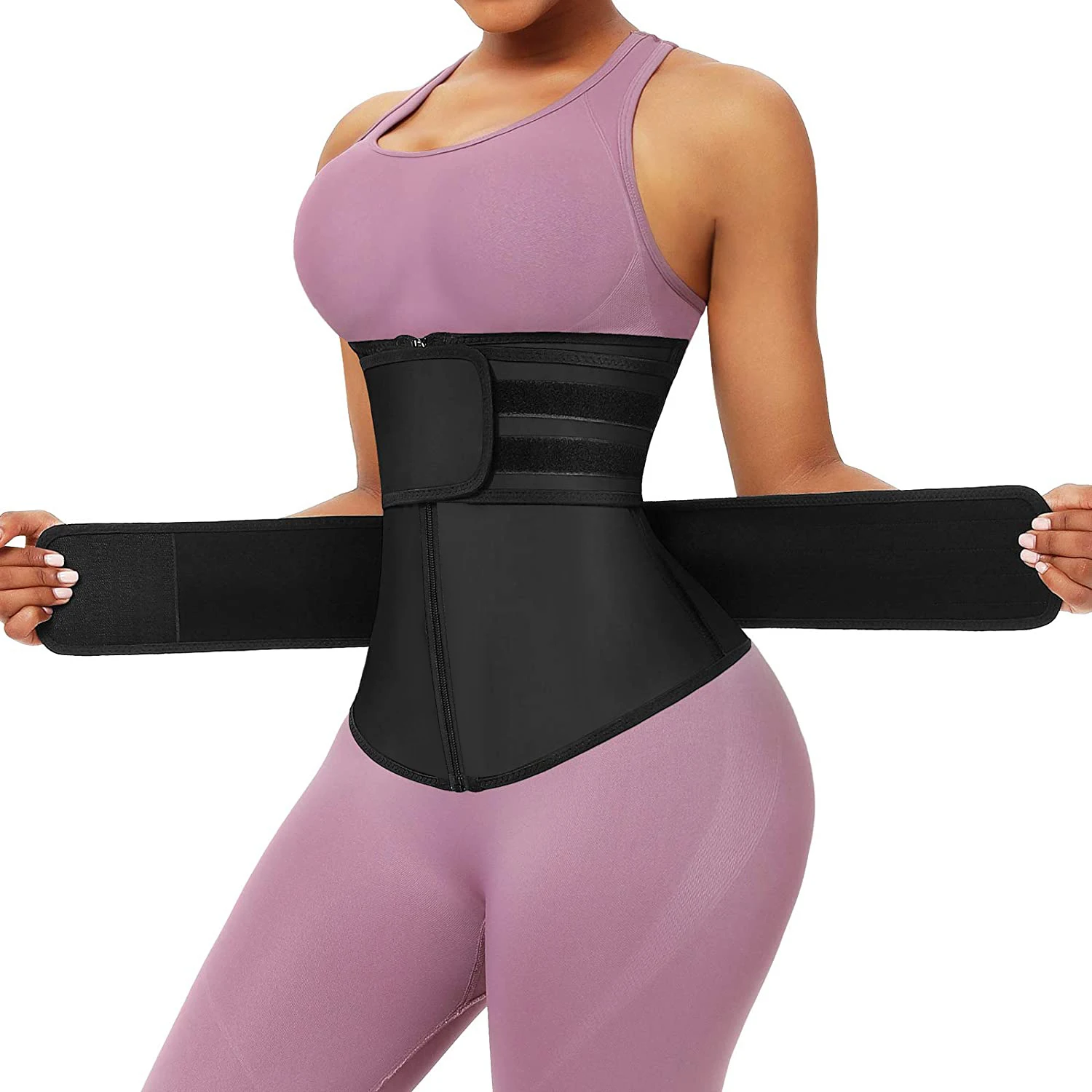 Neopren Waist Trainer Workout  - Sweat Waist Trainer Belt Neoprene ulasan dan harga
