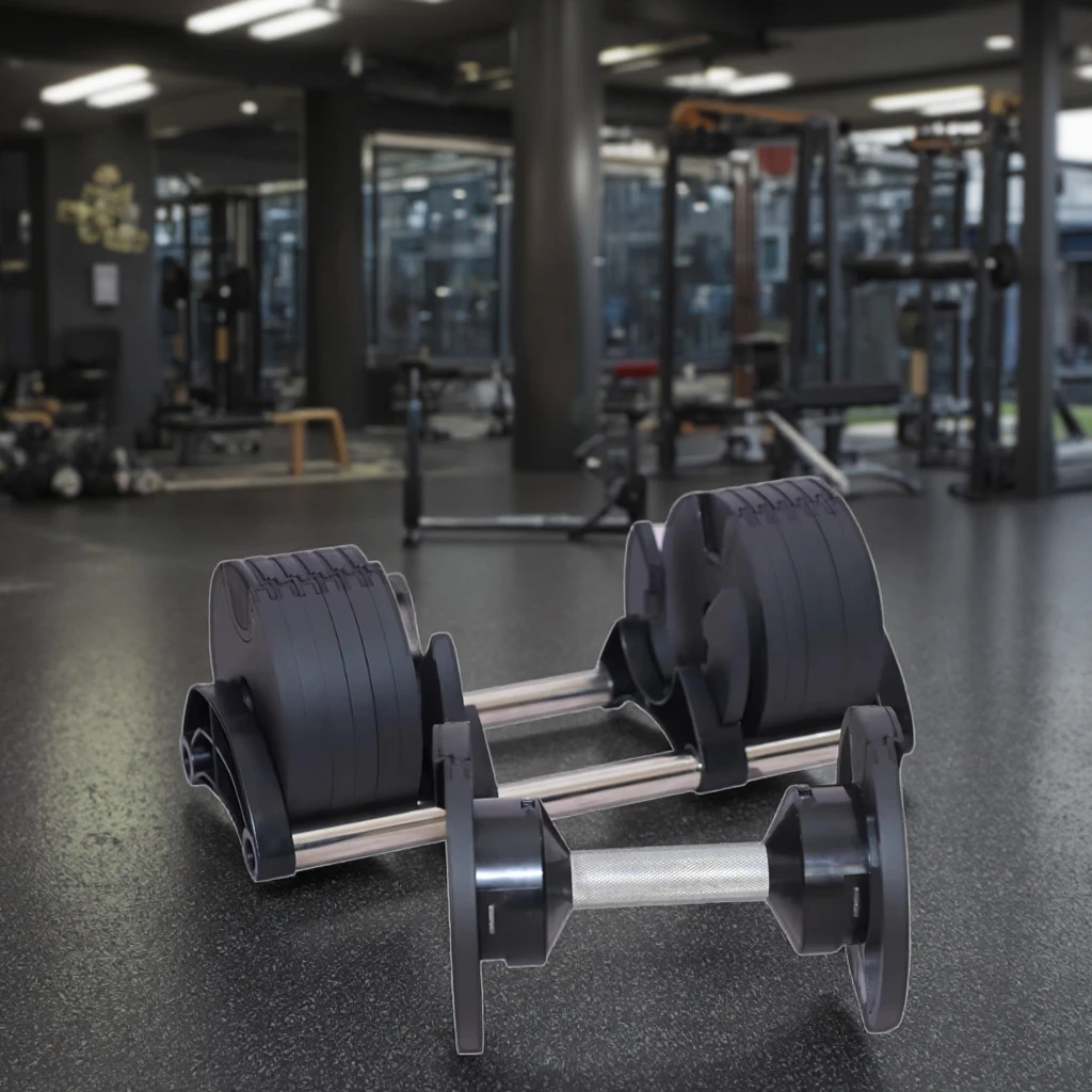 Adjustable Gym Fitness Barbell - Adjustable Dumbbell Pair 40Kg ulasan dan harga