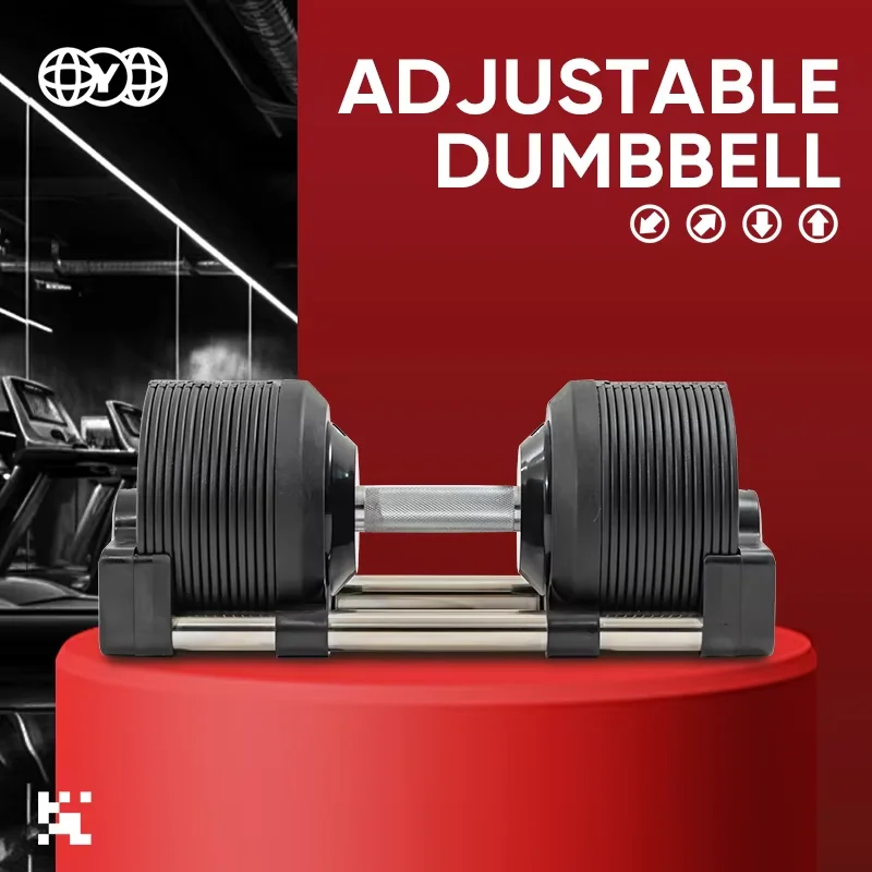 Adjustable Gym Fitness Barbell - Adjustable Dumbbell Pair 40Kg ulasan dan harga