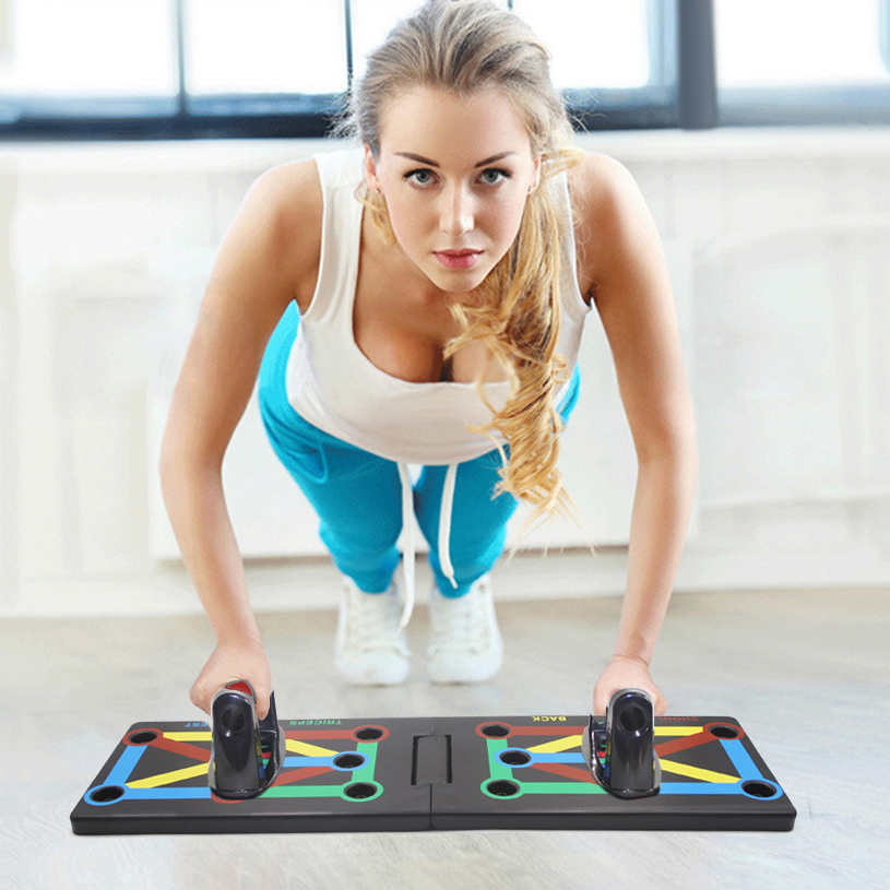 New Portable Multifunctional P - Push Up Board Foldable Multi Function ulasan dan harga