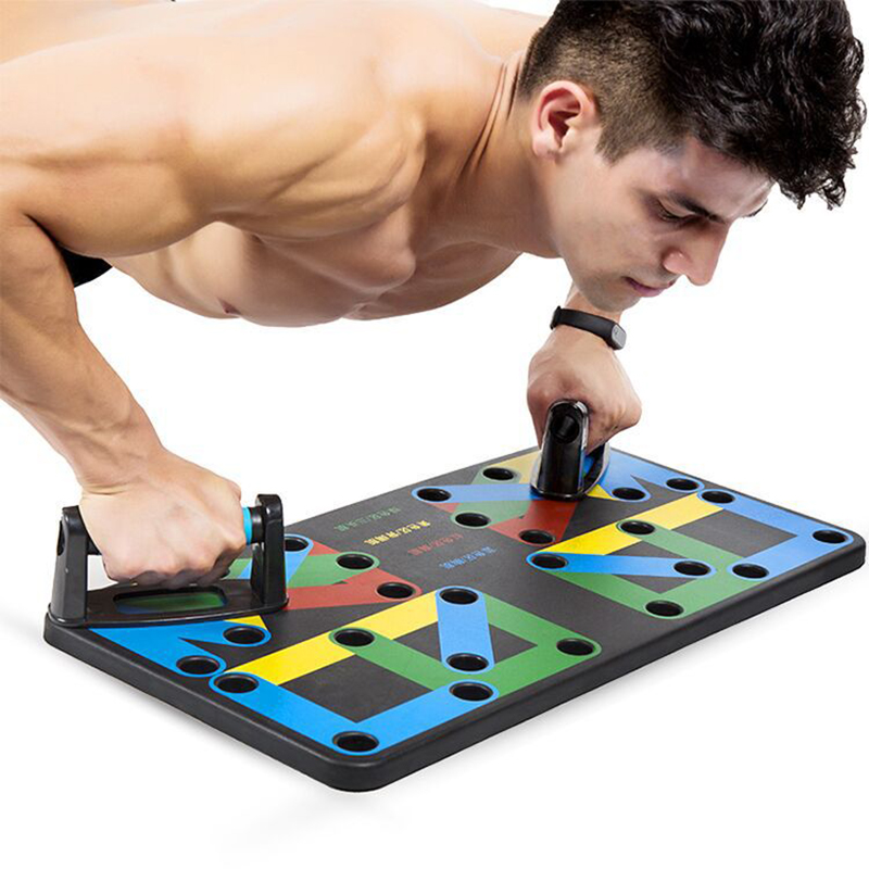 New Portable Multifunctional P - Push Up Board Foldable Multi Function ulasan dan harga