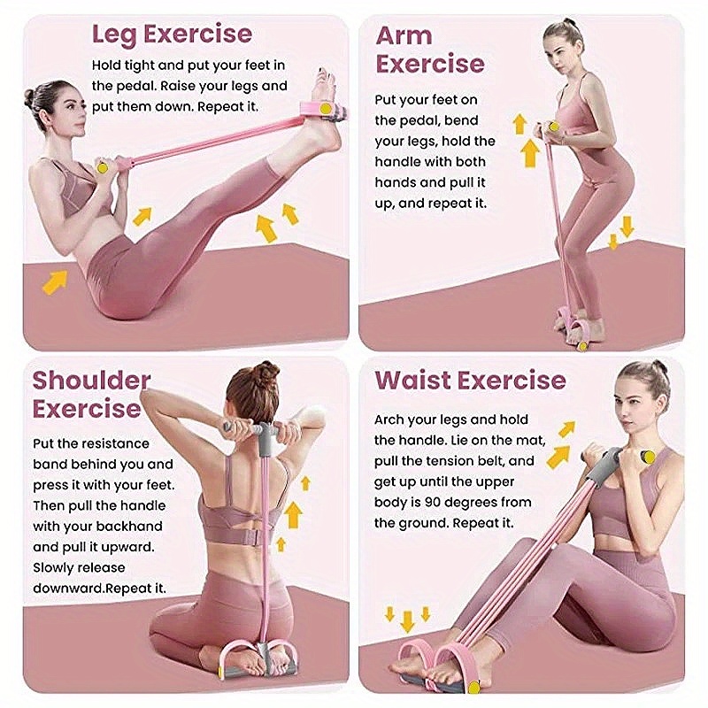 Multi-Function Resistance Band - Resistance Bands Set With Handles ulasan dan harga