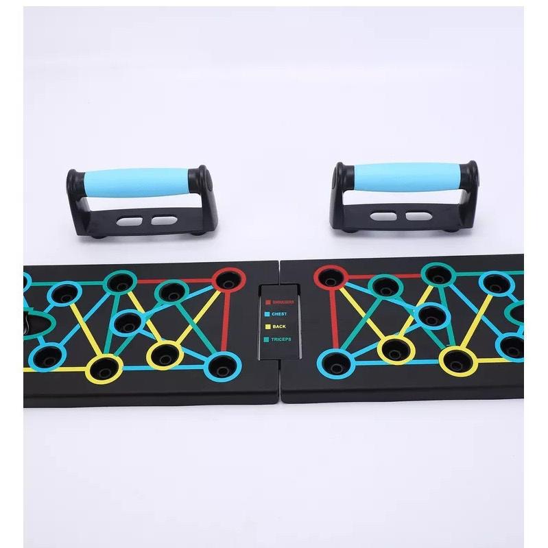 Portable Multifunctional Push- - Push Up Board Foldable Multi Function ulasan dan harga