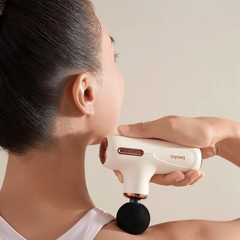 Mini Heated Massage Gun Quiet  - Electric Massage Gun Deep Tissue ulasan dan harga