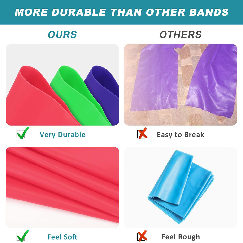 Yoga Sport Resistance Bands Pi - Pilates Bar Kit With Resistance Bands ulasan dan harga