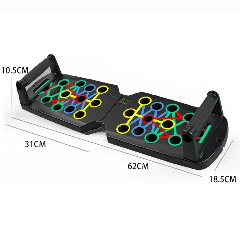 Foldable Push-up Board Set - M - Push Up Board Foldable Multi Function ulasan dan harga