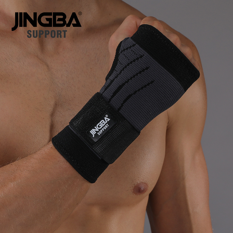 JINGBA SUPPORT 1 PCS Boxing Ha - Wrist Wraps Weightlifting Support ulasan dan harga