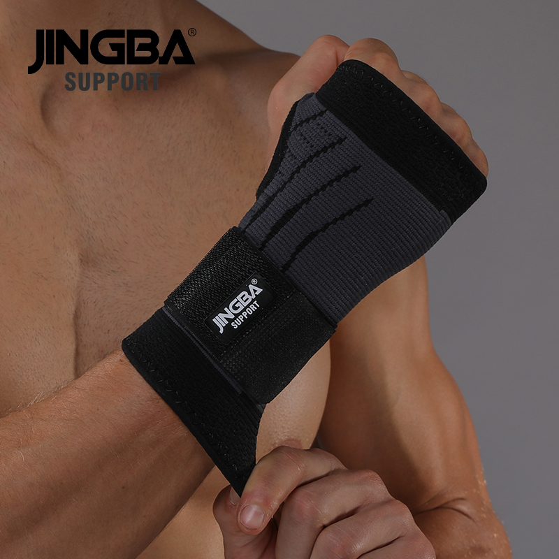 JINGBA SUPPORT 1 PCS Boxing Ha - Wrist Wraps Weightlifting Support ulasan dan harga