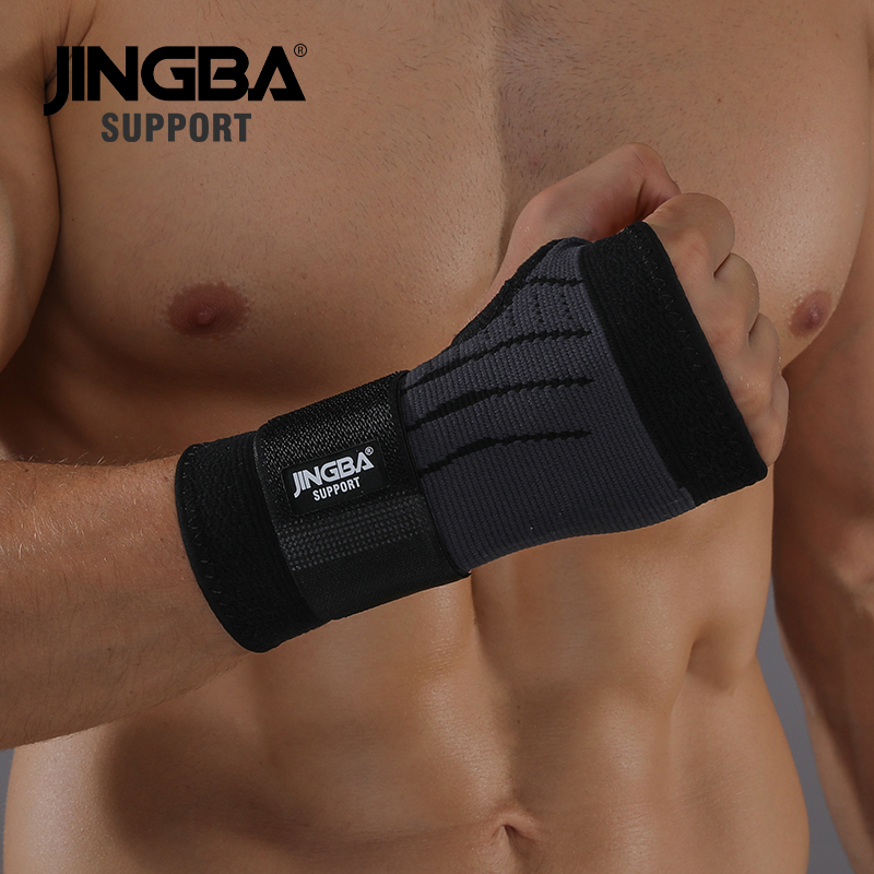 JINGBA SUPPORT 1 PCS Boxing Ha - Wrist Wraps Weightlifting Support ulasan dan harga