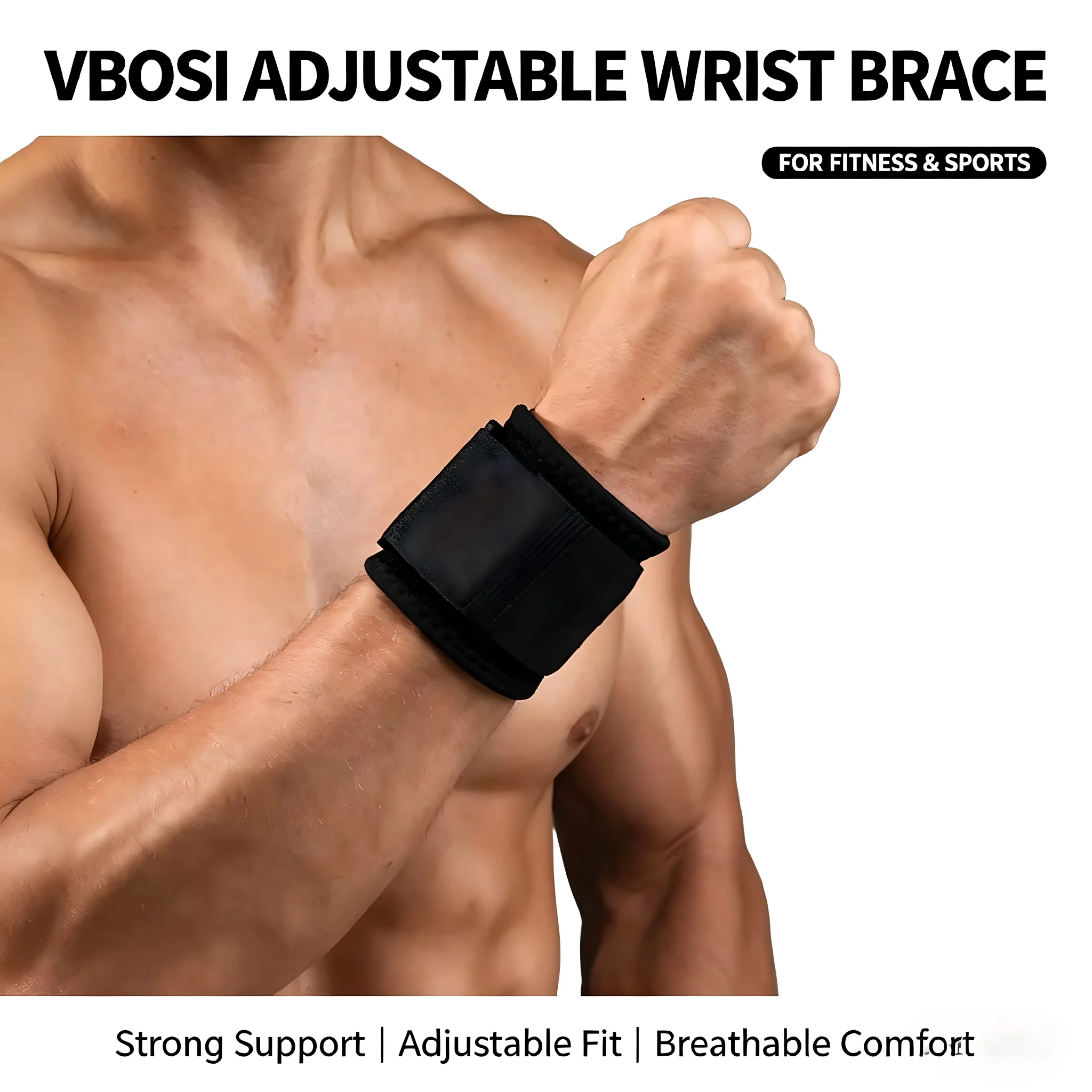 Professional Breathable Wrist  - Wrist Wraps Weightlifting Support ulasan dan harga