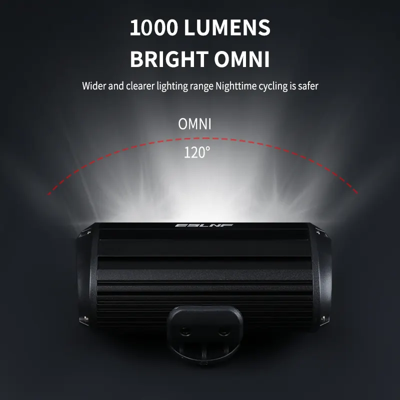 Waterproof 1000 Lumens Hoistin - Rechargeable Bicycle Headlight 1000 Lumen ulasan dan harga