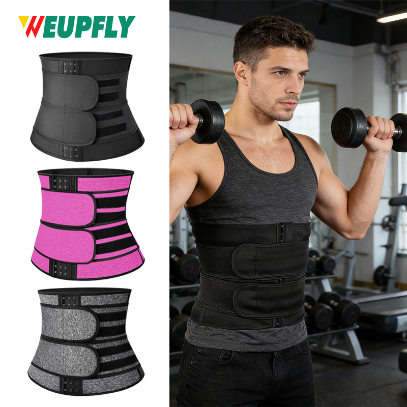 1PCS Men Women Workout Waist T - Sweat Waist Trainer Belt Neoprene ulasan dan harga