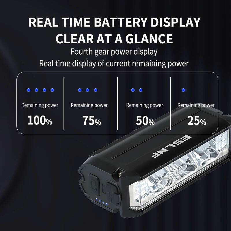 ESLNF Bike 1000 Alloy Highligh - Rechargeable Bicycle Headlight 1000 Lumen ulasan dan harga