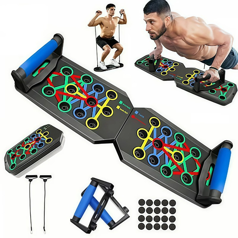 Foldable Push Up Board with Re - Push Up Board Foldable Multi Function ulasan dan harga